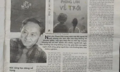 PHONG LAN VỀ TRỜI VÀ TRIẾT LÝ “THUẬN THIÊN”