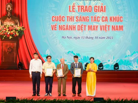 CA KHÚC  “BÀI CA CÔNG ĐOÀN - CÔNG NHÂN DỆT MAY: TOP10 “GIAI ĐIỆU TỰ HÀO DỆT MAY VIỆT NAM