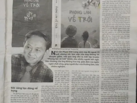 PHONG LAN VỀ TRỜI VÀ TRIẾT LÝ “THUẬN THIÊN”
